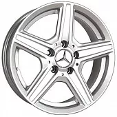 Диски 7,5x17 5x112 ET35 D66,6 Tech Line 708 (Silver) в Туле, Tech Line