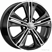 Диски 6x16 5x112 ET48 D57,1 K&K КС778 (Алмаз черный) в Туле, K&K