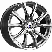 Диски 7,5x17 5x112 ET37 D66,6 K&K Твист (КС697) (Дарк платинум) в Туле, K&K