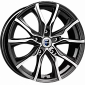 Диски 7,5x17 5x108 ET50 D63,35 K&K Твист (КС697) (Алмаз черный) в Туле, K&K
