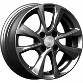 Диски 5,5x14 4x100 ET35 D67,1 СКАД Ницца (Графит) в Туле, СКАД