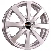 Диски 6x16 4x100 ET37 D60,1 Tech Line 634 (Silver) в Туле, Tech Line